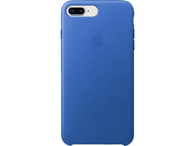 APPLE Leather Case, Backcover, iPhone iPhone Blue 8 Plus, 7 Electric Apple, Plus