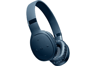 CELLULARLINE cellularline Kosmos - Cuffie Bluetooth - Con tecnologia Pump-Bass - Blu - Cuffie Bluetooth (Over-ear, Blu)