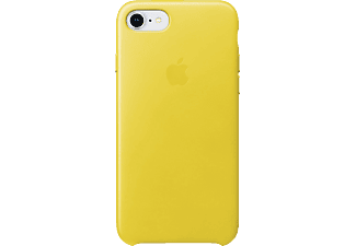 APPLE Leather Case, Backcover, Apple, iPhone 7, iPhone 8, Spring Yellow