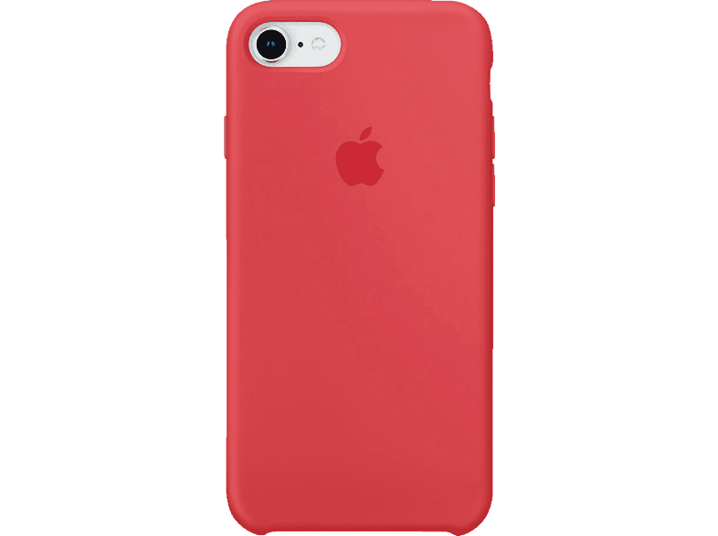 APPLE Silicon Case, Backcover, Apple, iPhone 8, iPhone 7, Red Raspberry