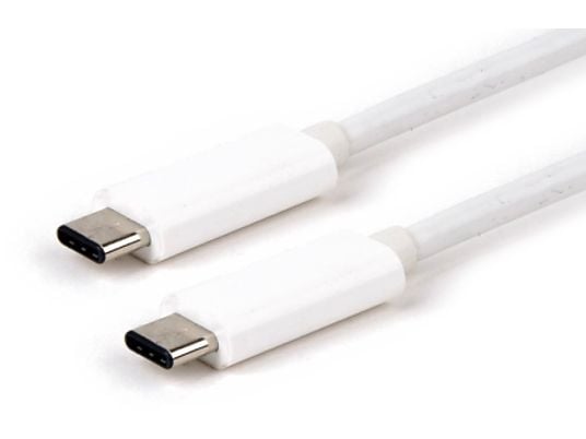 LMP 17757 - Câble USB-C vers USB-C (Blanc)