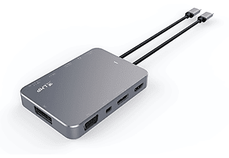 LMP LMP 17116 - USB-C Display Dock 4K - 10 Port - Grigio siderale - USB-C Display Dock 4K (Grigio spaziale)