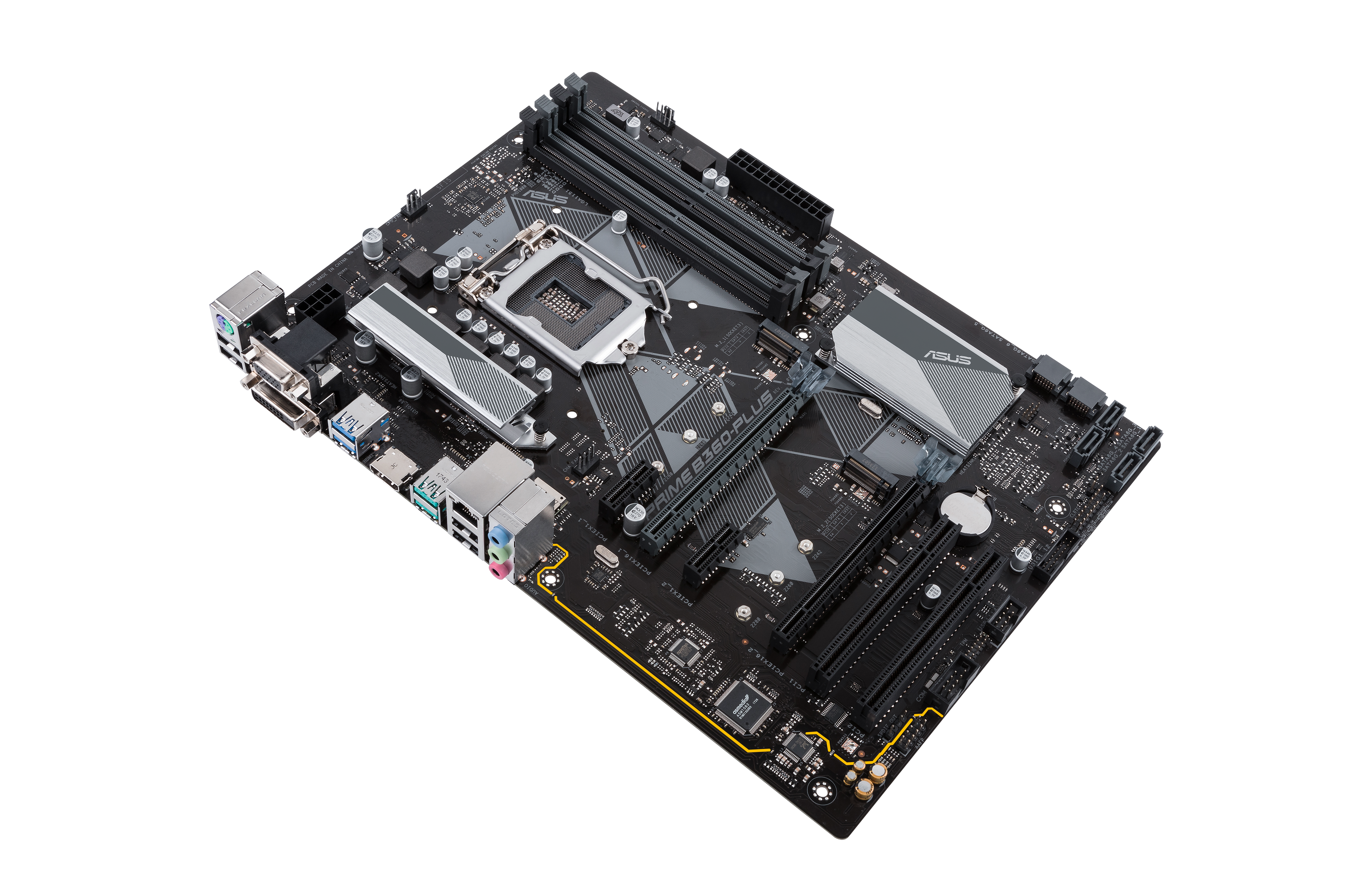 ASUS Prime B360 Plus Mainboard Schwarz