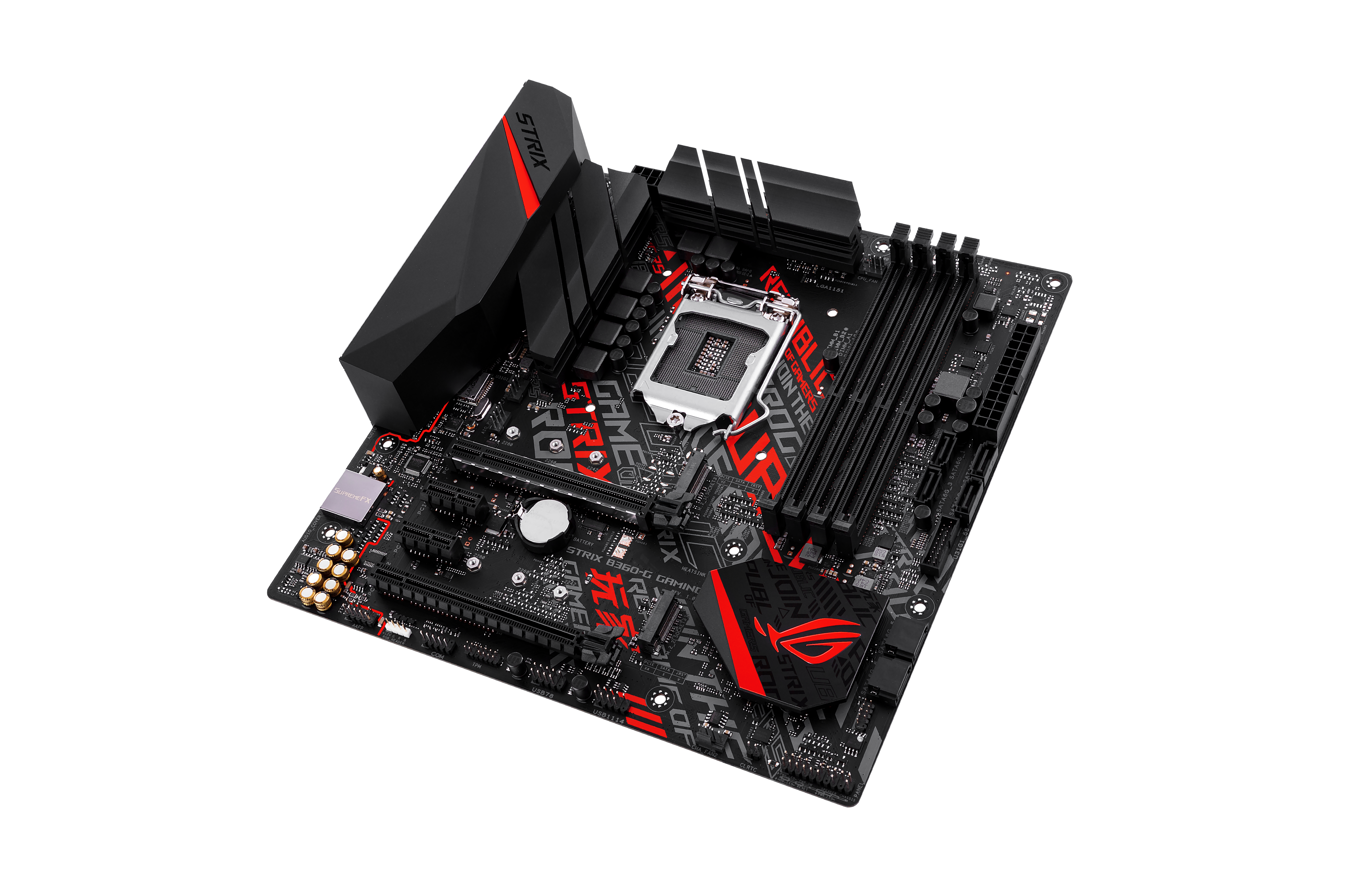 ASUS ROG Strix B360-G Gaming Mainboard Schwarz