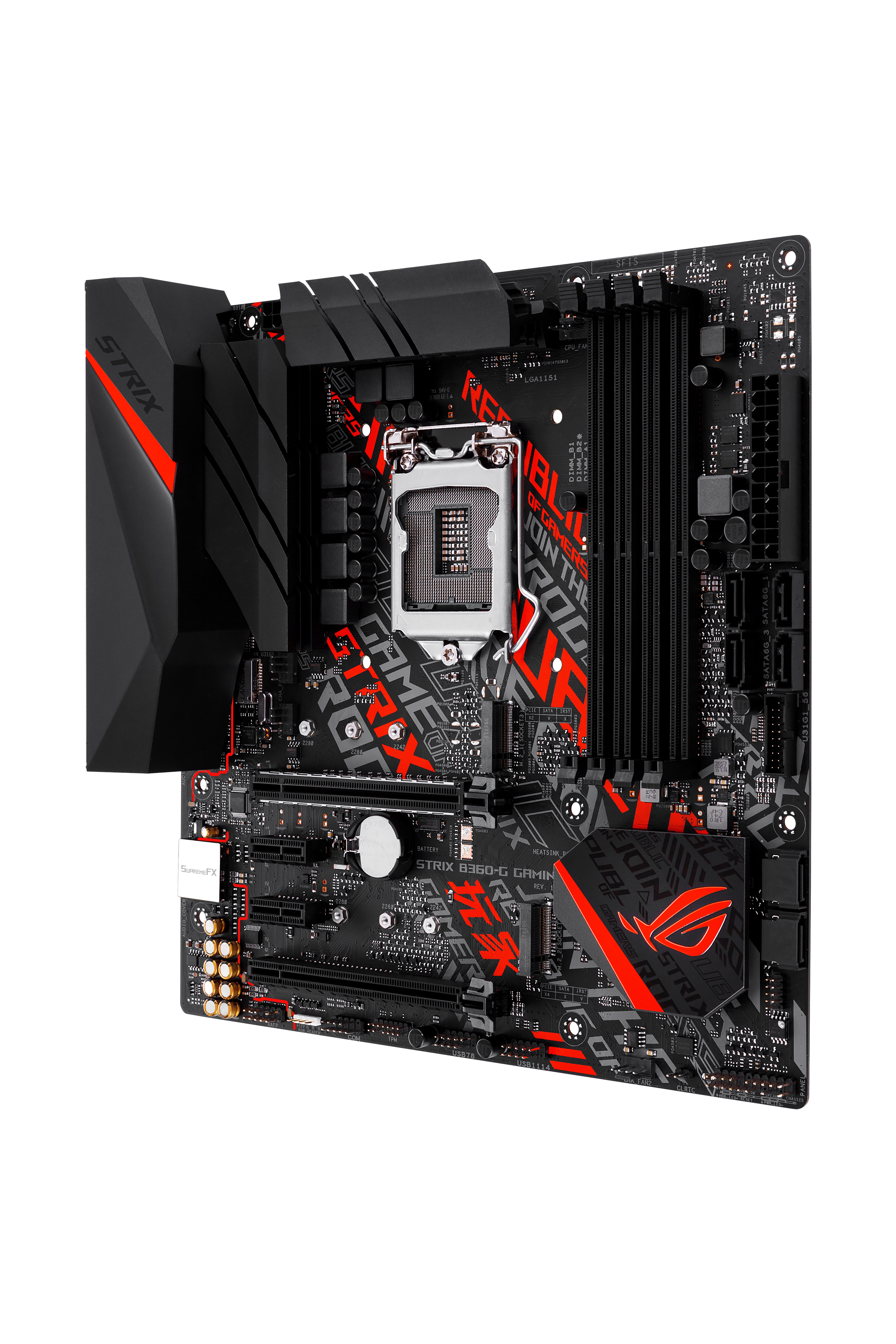 ASUS ROG Strix B360-G Gaming Mainboard Schwarz