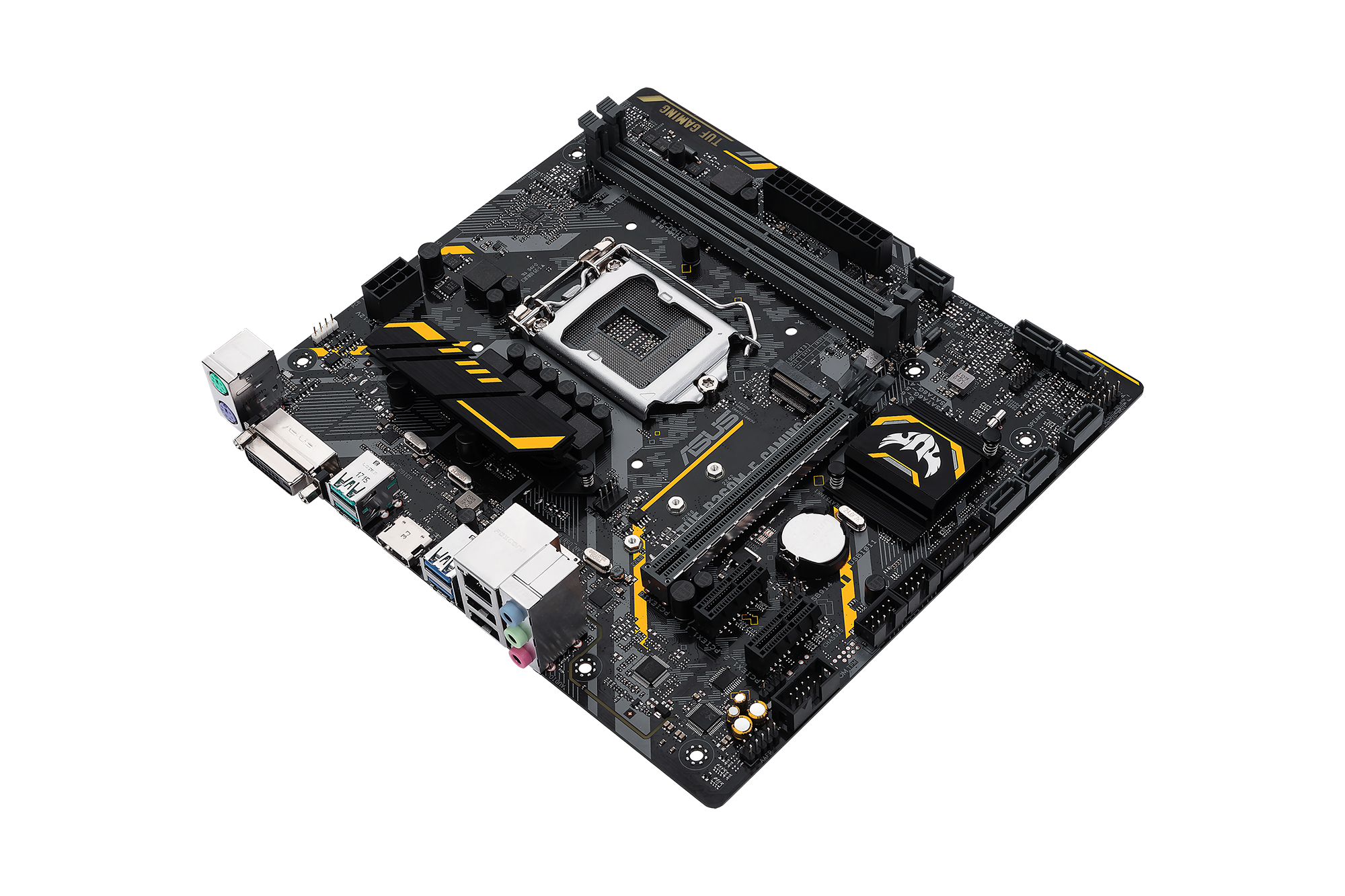 ASUS TUF B360M-E Gaming Mainboard Schwarz