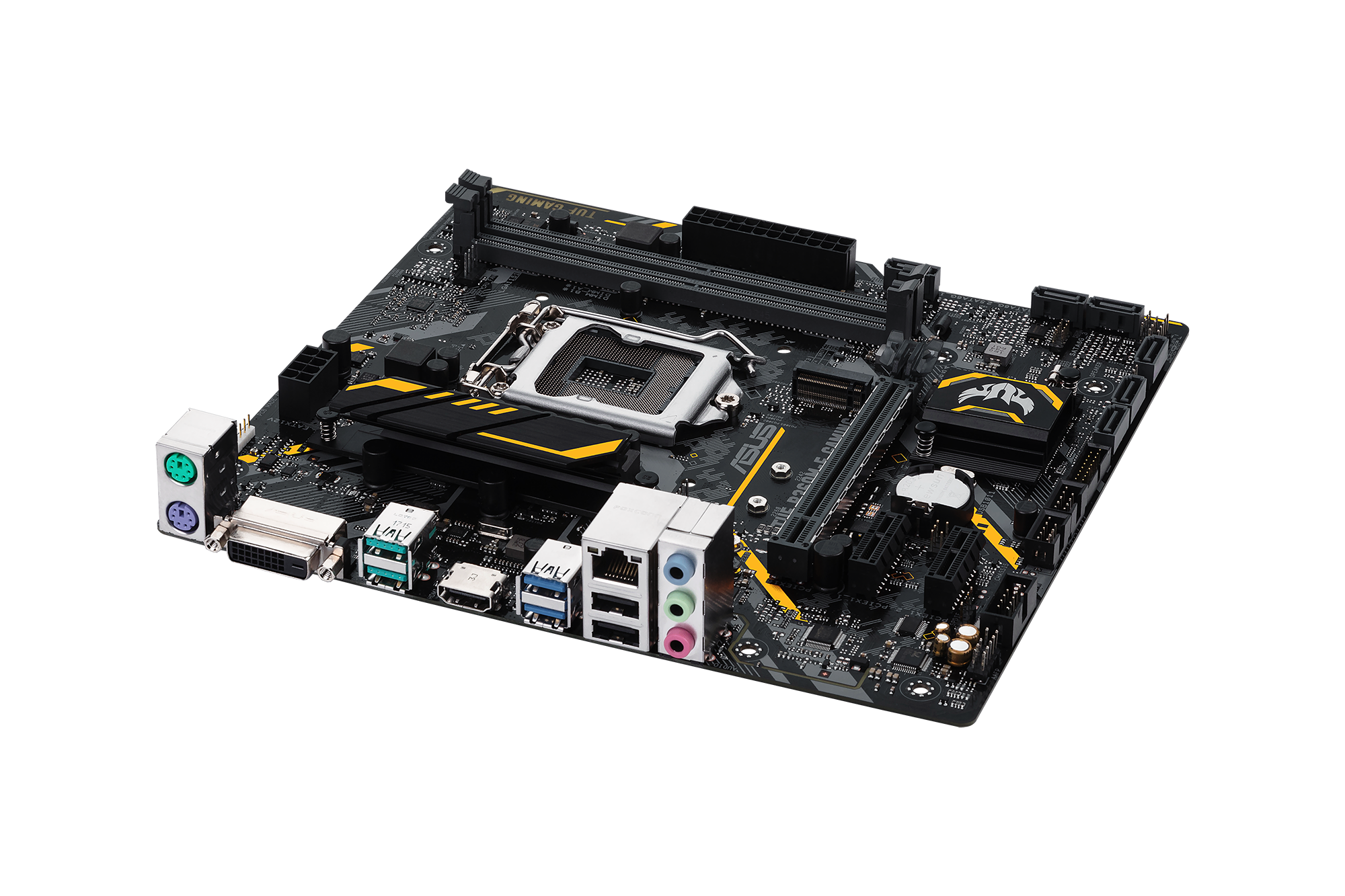 ASUS TUF B360M-E Gaming Mainboard Schwarz