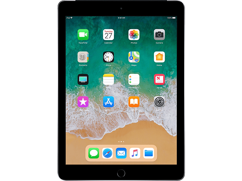 APPLE iPad 9.7'' 128 GB Wi-Fi + Cellular Space Gray Edition 2018 (MR722NF/A)