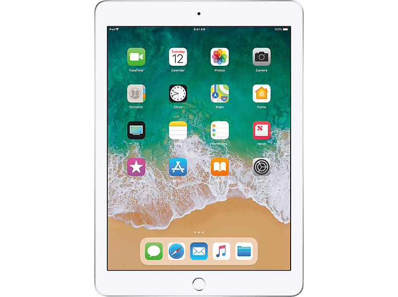 APPLE iPad 9.7'' 128 GB Wi-Fi Silver Edition 2018 (MR7K2NF/A)