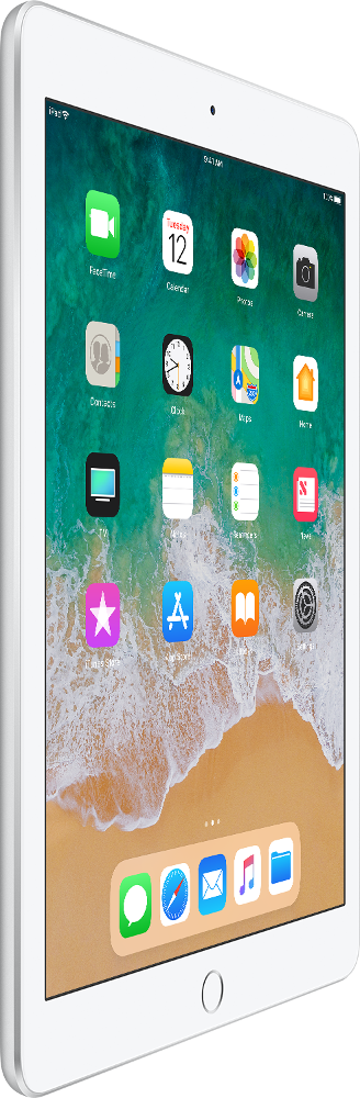 APPLE iPad 9.7" 128 GB Wi-Fi Silver Edition 2018 (MR7K2NF/A)