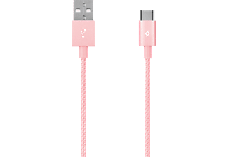 TTEC AlumiCable 2DK18RA 1.2 m Roze Altın USB to Type-C Şarj Kablosu_0