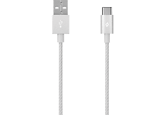 TTEC AlumiCable 2DK18G 1.2 m Gümüş USB to Type-C Şarj Kablosu