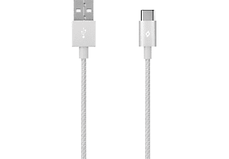 TTEC AlumiCable 2DK18G 1.2 m Gümüş USB to Type-C Şarj Kablosu_0