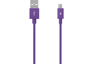 TTEC AlumiCable 1.2 m 2DK11MR Mor Micro USB Şarj Kablosu