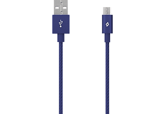 TTEC AlumiCable 1.2 m 2DK11L Lacivert Micro USB Şarj Kablosu_0