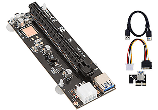 S-LINK SL-EX116 PCI-E 1X TO 16X SATA 6PIN Bitcoin Ekran Kartı Yükseltici