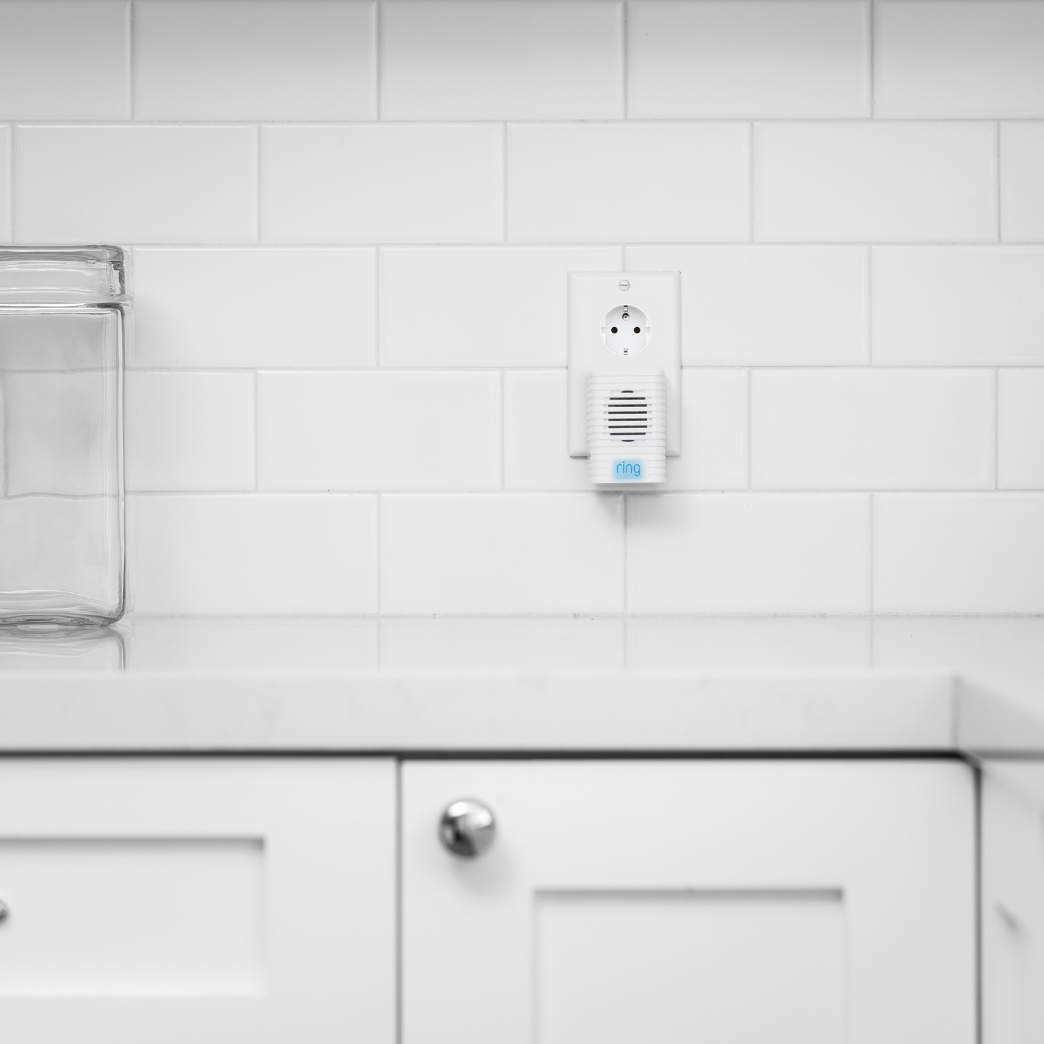 RING Chime WLAN-Gong (8AC3S5-0EU0)  Türgong (WLAN) (Netzbetrieb, Weiß)