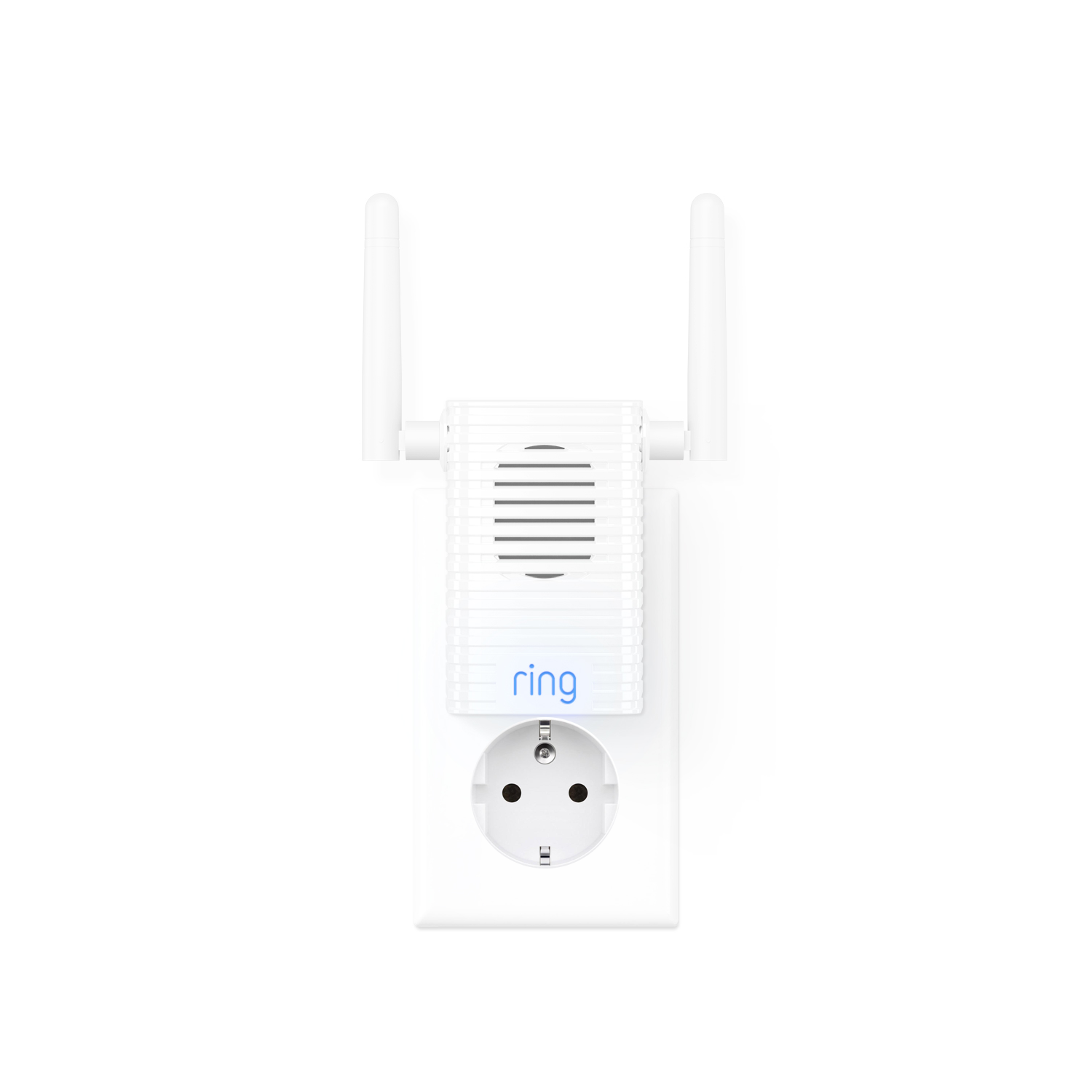 RING Chime Pro WLAN-Türgong und Repeater für Innenraum (kompatibel mit allen Ring Geräten)  Türgong inkl. WLAN-Repeater (Netzbetrieb, Weiß)