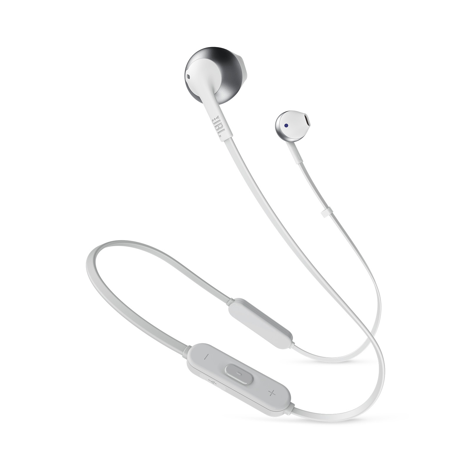 JBL T 205 BTSIL, In-ear Kopfhörer Bluetooth Silber