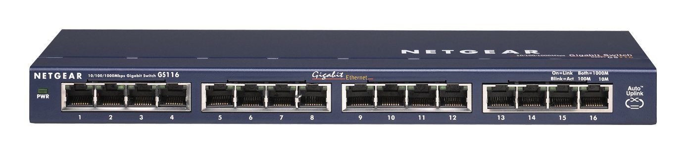 NETGEAR 16-Port GS 116GE Switch 16