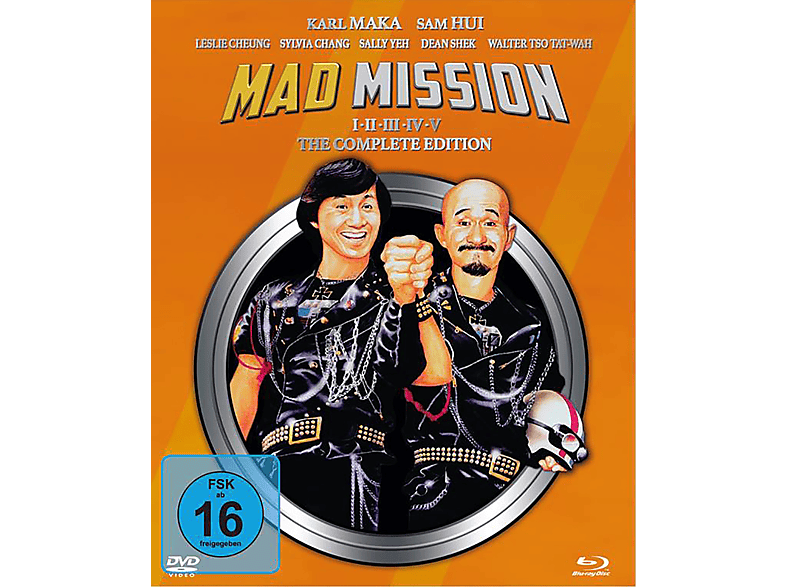 MAD MISSION Part 1 - 5 Blu-ray + DVD