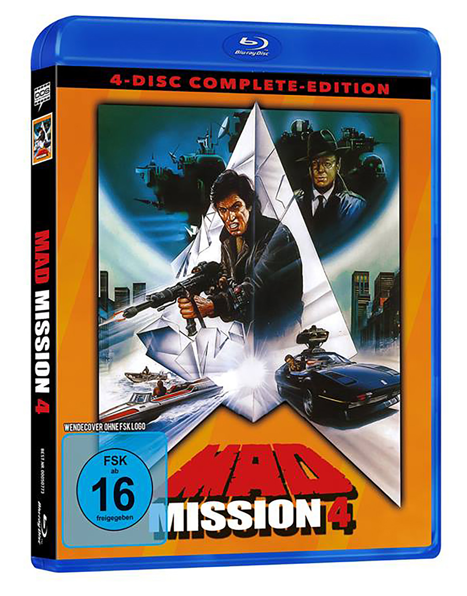 Mad Mission 4 - You never die twice Blu-ray
