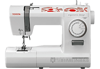 TOYOTA ECO 26C - Machine à coudre (Blanc / rouge)