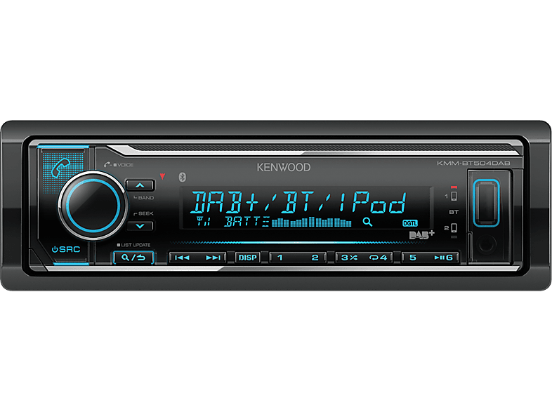 KENWOOD Autoradio USB DAB+ (KMM-BT504DAB)