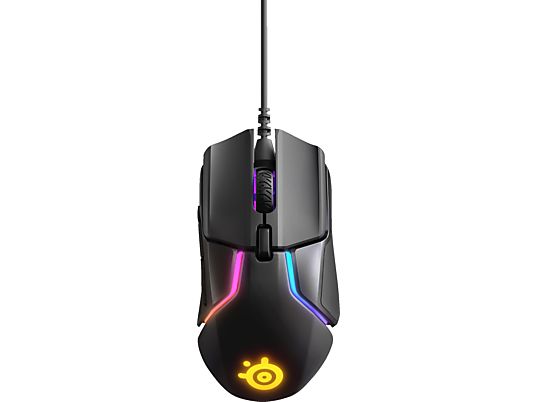 STEELSERIES Rival 600 - Gaming-Maus, 100–12000 CPI, Schwarz