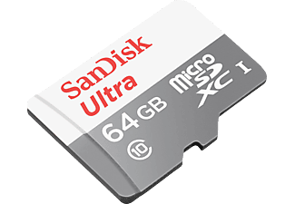 SANDISK Ultra®, Micro-SDXC Speicherkarte, 64 GB, 80 MB/s
