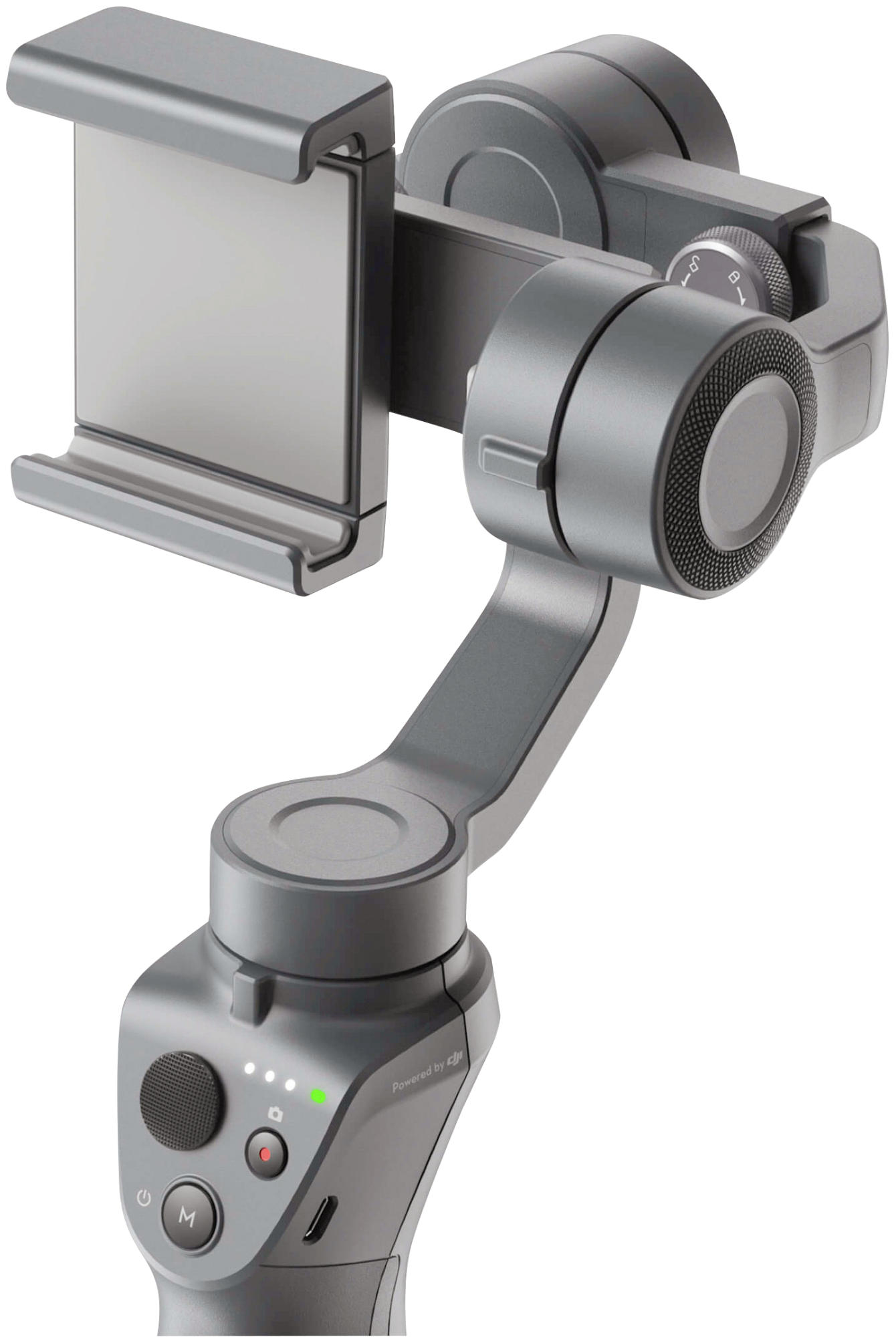 Estabilizador digital - DJI Osmo Mobile 2, Estabilizador de mano, Inclinable, Plegable, Negro