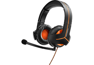 THRUSTMASTER Y-350CPX (PS4 / Xbox One / PC / Nintendo Switch), Over-ear Gaming Headset Schwarz/Orange