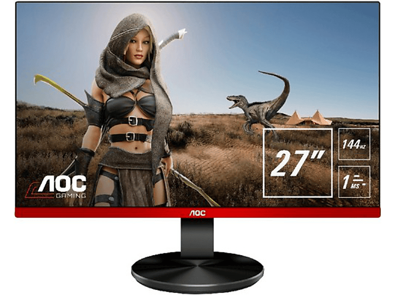 Monitor De 27 aoc g2790px tn led negro pantalla para pc gaming 1 ms 144 hz sync 27´´ multimedia 144hz 2x2w vga 2xhdmi 1ms 1920x1080 400 2x1.4 1x1.2