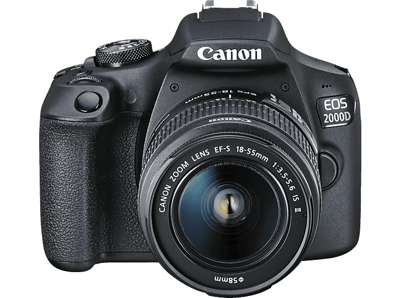 CANON Reflexcamera EOS 2000D + EF-S 18-55 mm (2728C003AA)