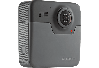 Cámara deportiva - GoPro Fusion, Vídeo 5.2K, VR, 360º, 30 fps, 18 MP, WiFi, Bluetooth
