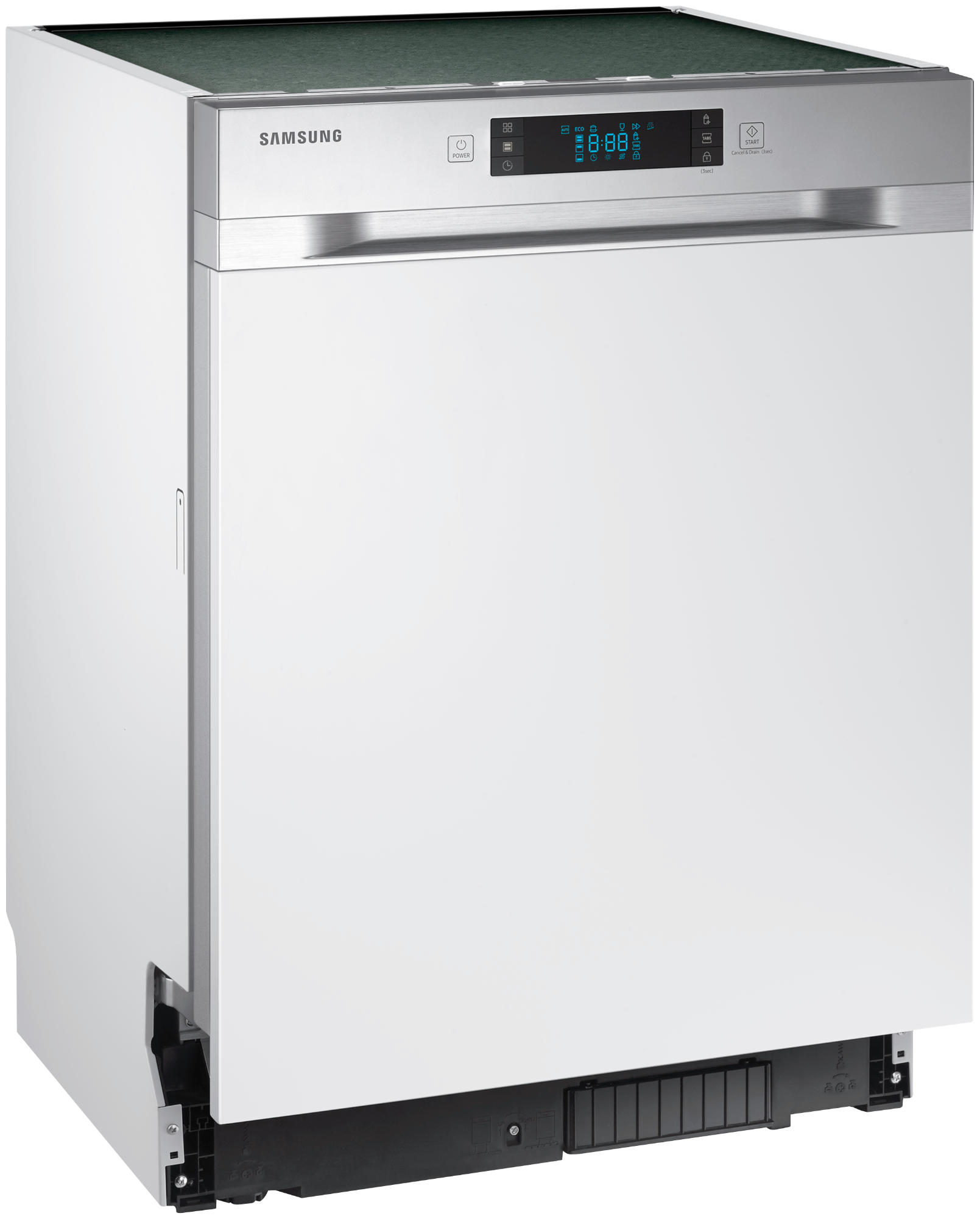 SAMSUNG DW60M6040SS/EG Geschirrspüler (teilintegrierbar, 598 mm breit, 44 dB (A), E)
