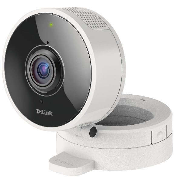 Cámara IP - D-Link HD, 180º, HD, 720p, Blanco, domótica