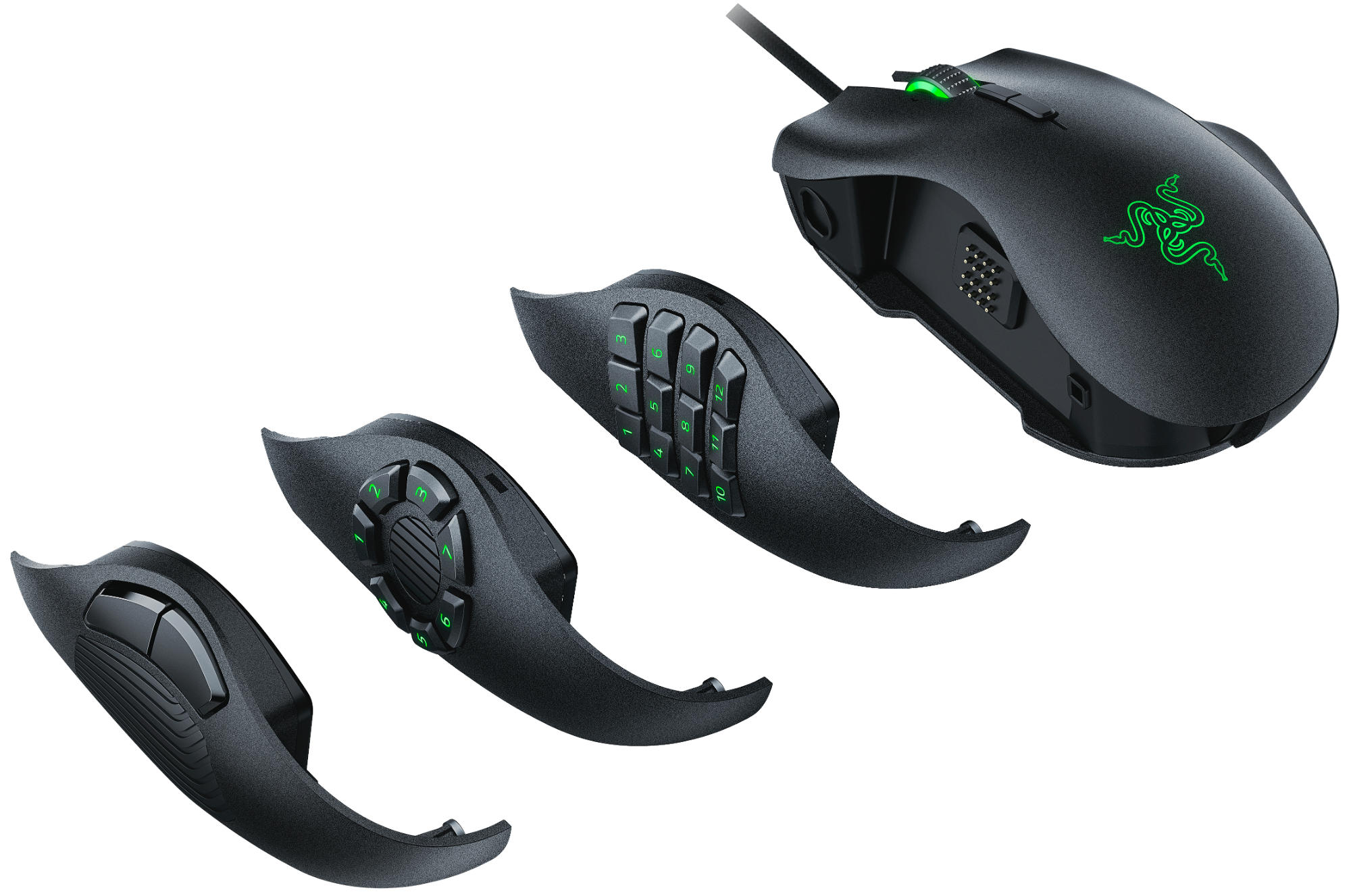 RAZER Naga Trinity Maus, Schwarz