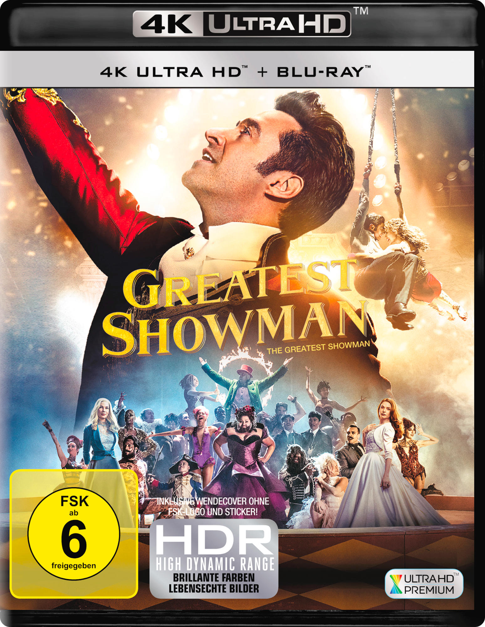 + Greatest Blu-ray 4K HD Ultra Showman Blu-ray