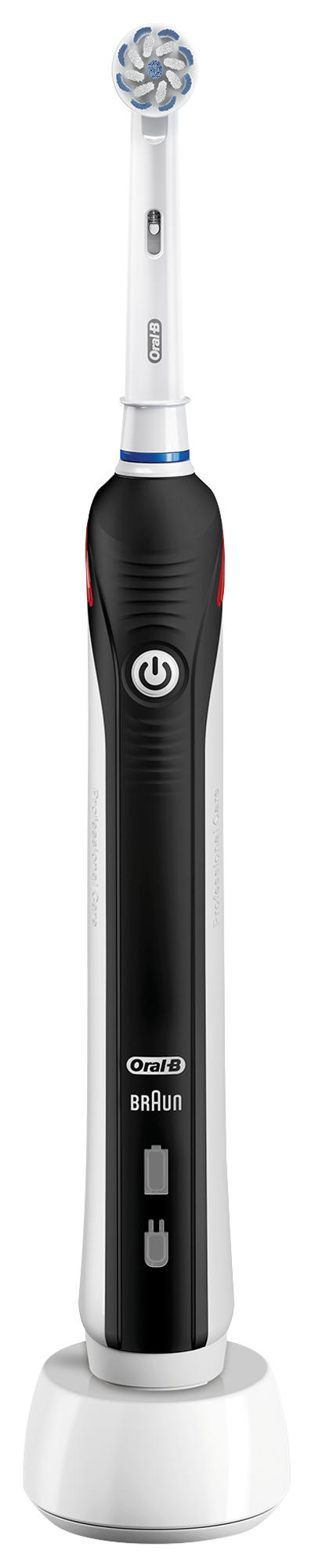 ORAL-B Elektrische Zahnbürste Pro 2 2000S Sensi UltraThin, schwarz Elektrische Zahnbürste  Schwarz/Weiß