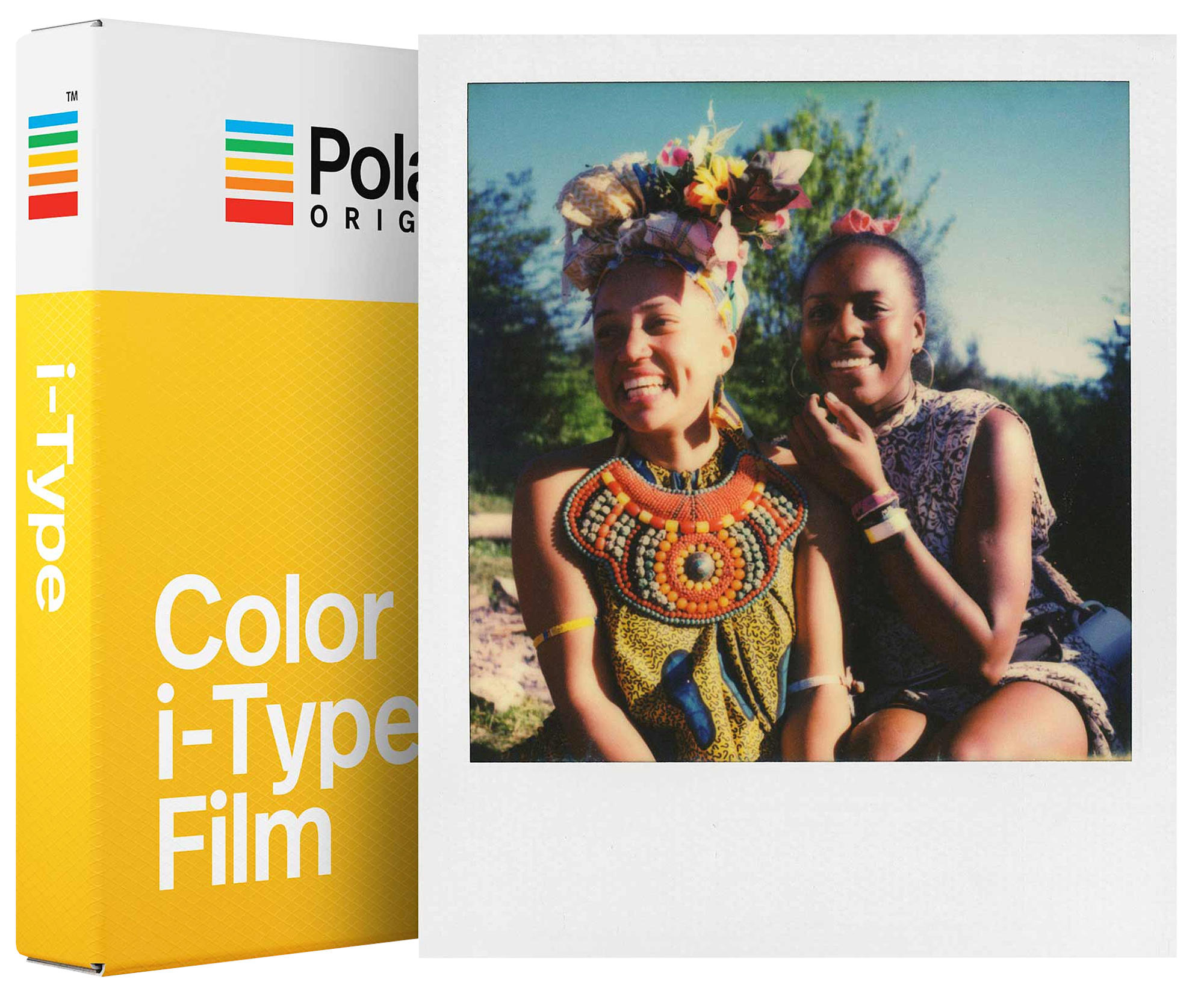 Película fotográfica - Polaroid Originals Color i-Type, 8 fotos, Formato 107 mm x 88 mm