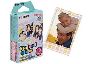 FUJIFILM Instax Mini Colorfilm - Instant Film (Stained Glass)