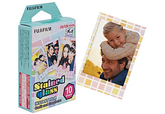 FUJIFILM Instax mini Stained glass - Film instantané (Multicouleur)