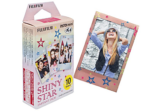 FUJIFILM Instax mini Shiny Star - Film instantané (Rose)