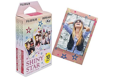 Película fotográfica - Fujifilm ColorFilm Instax Mini Star, 10 hojas
