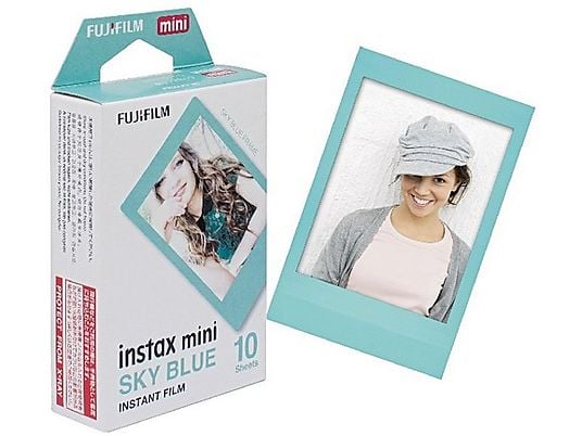 FUJIFILM Instax Mini Film - Pellicola Istantanea (Blu)
