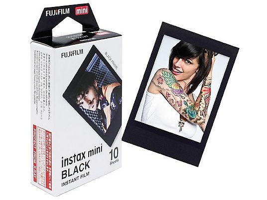 FUJIFILM Instax Mini Film - Instant Film (Black Frame)