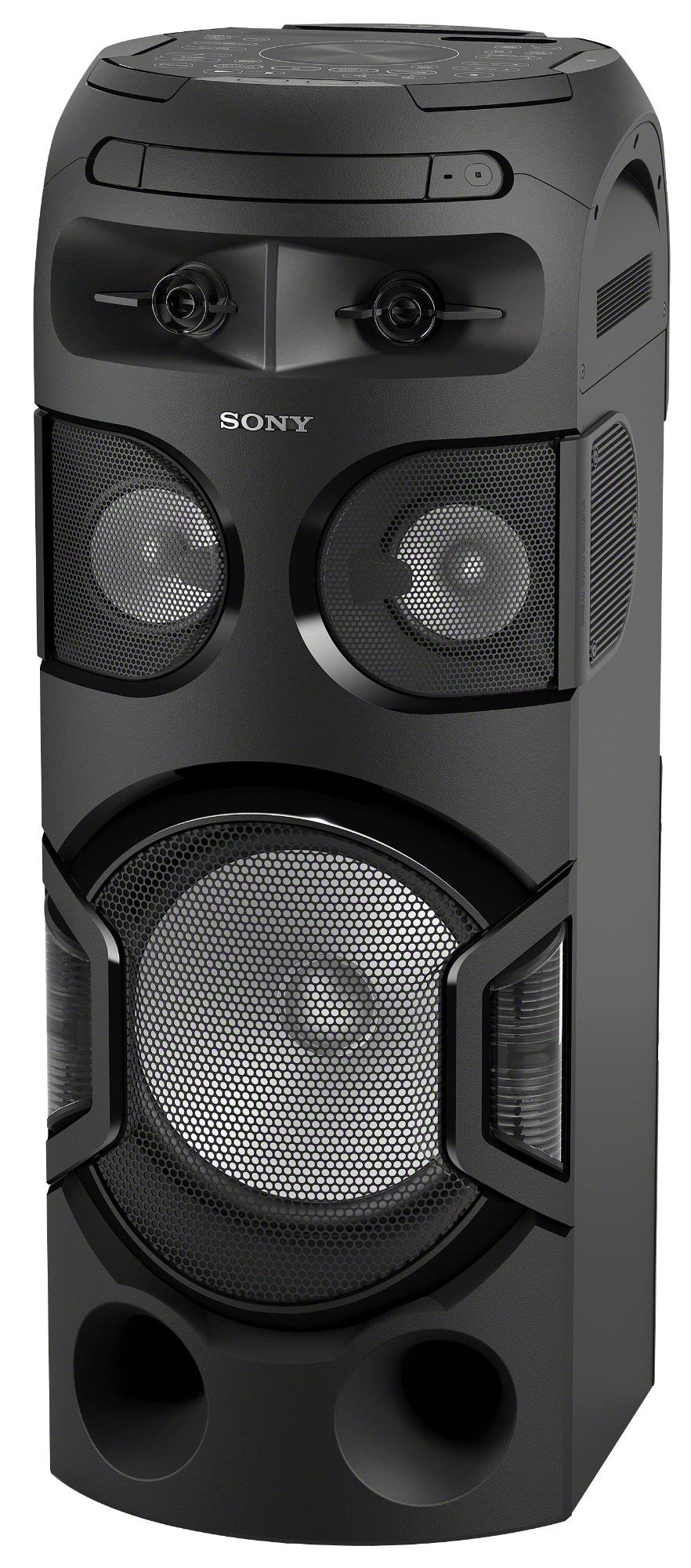 SONY MHC-V71D Wireless Party Chain Kompaktanlage (iPod Steuerung, Schwarz)