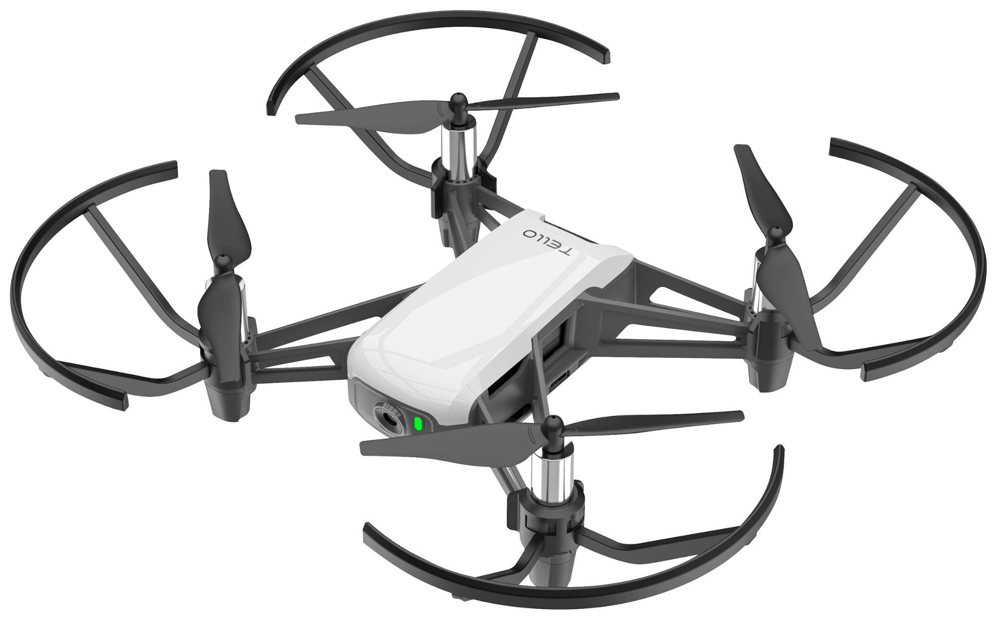 Mini Drone Dji ryze tello hd 720p 5 mp 8 ms distancia 100 metros hasta 13 minutos blanco ideal para videos cortos con tomas ez gafas vr compatibilidad dispositivos de juego alcance negro by generica technology 4 1280 720 1100