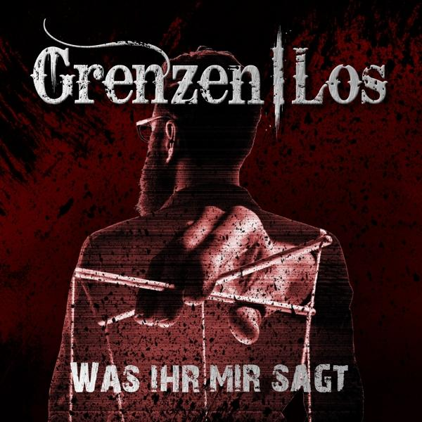 Albumcover mit rotem Hintergrund und einer Person, die eine Marionette hält. Text sichtbar.